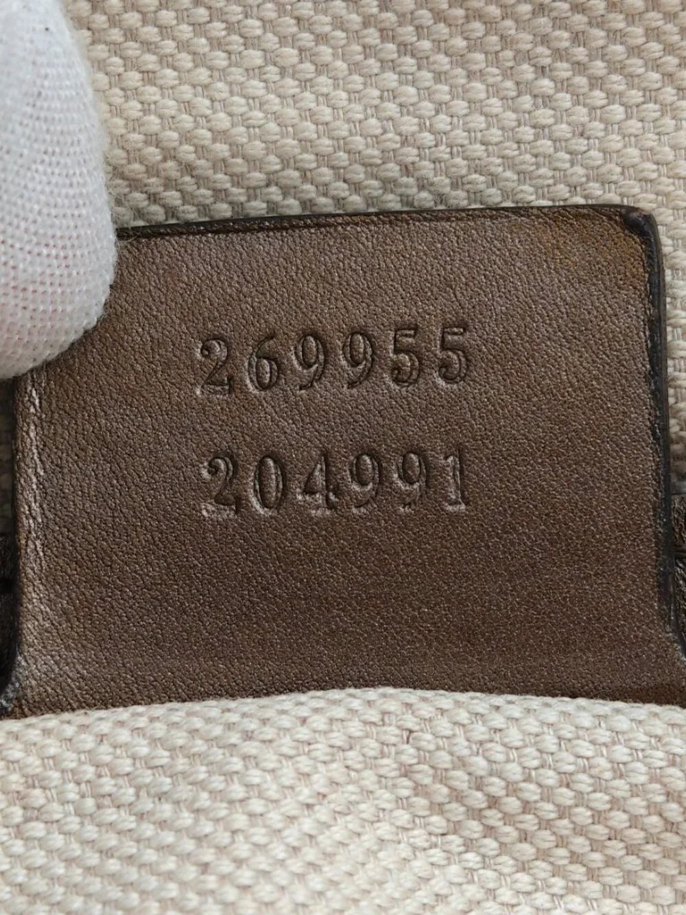 Gucci GG Monogram Canvas Boston Shoulder Bag Brown Leather Heart Charm